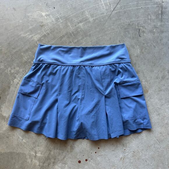 Offline by Aerie Real Good Pocket Skort Women's L Blue Athletic Tennis Skirt - Picture 4 of 9